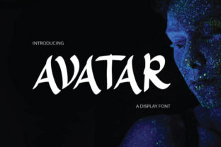 Avatar Font: A Bold Display Typeface for Editorial Design