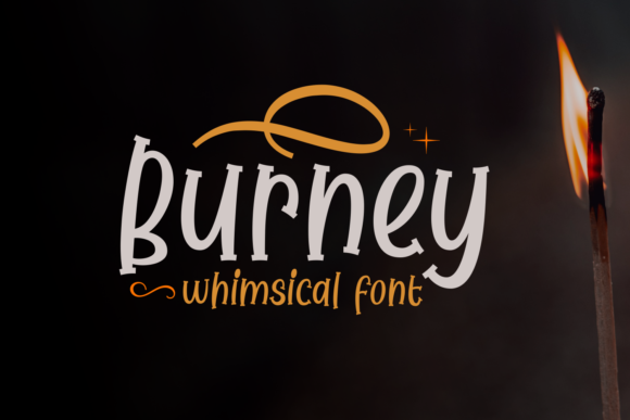 Burney Font: A Quirky Display Typeface for Eye-Catching Campaigns
