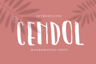 Cendol Font: A Display Typeface for Elegant Brand Campaigns