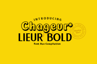 Chageur Lieur Bold Duo Font for Dynamic Display Campaigns