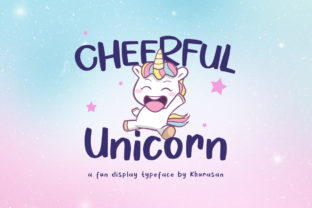 Cheerful Unicorn Font: Elevate Your Brand with Playful Typography