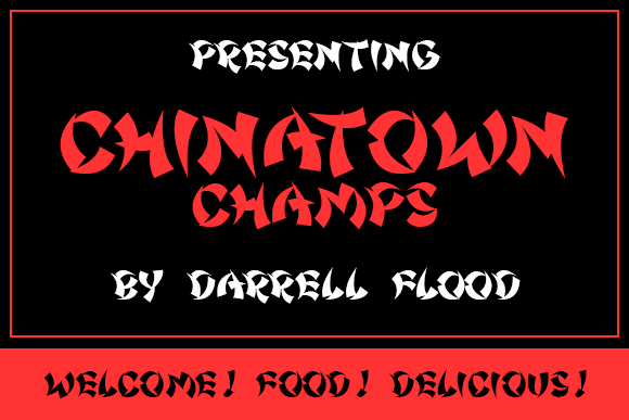 Chinatown Champs Font for Web Design and Branding