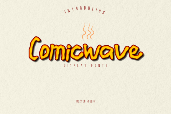 Comicwave Font: A Cheerful Display Typeface for Web Designers