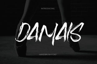 Damais Font: A Handwritten Display Typeface for Editorial Design