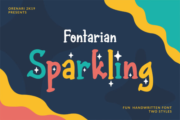 Fontarian Sparkling: A Creative Font for Branding with Personality