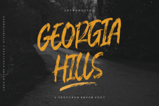 Georgia Hills Font for a Polished Brand Identity