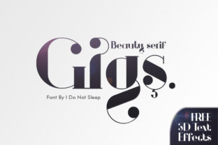 Gigs Font: A Display Typeface That Elevates Branding