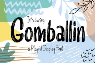 Gomballin: The Playful Display Font for Memorable Branding