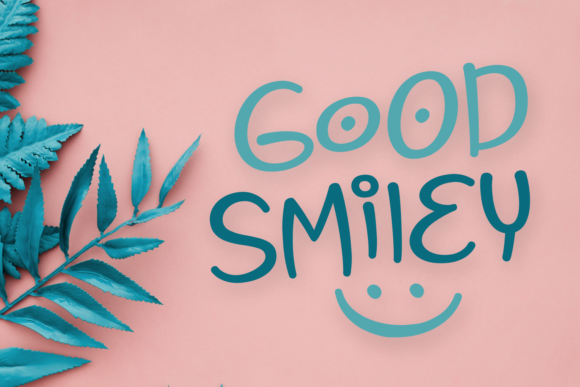 Good Smiley: A Joyful Display Font for Editorial Design