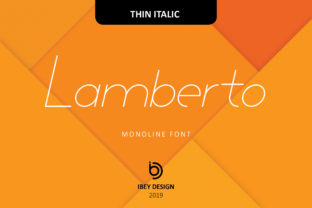 Lamberto Thin Italic Font for Modern Branding and Digital Campaigns