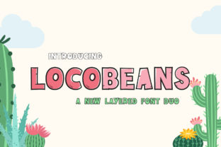 Locobeans Font: A Playful Typeface for Editorial Design