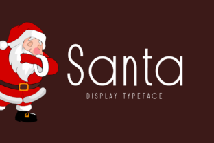 Santa Font: A Timeless Display Typeface for Holiday Branding