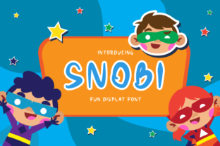Snobi Font: A Bold Display Typeface for Digital Branding