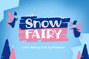 Snow Fairy Font Adds Whimsy to Web Design Projects