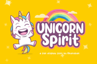 Unicorn Spirit Font for Magical Marketing Campaigns